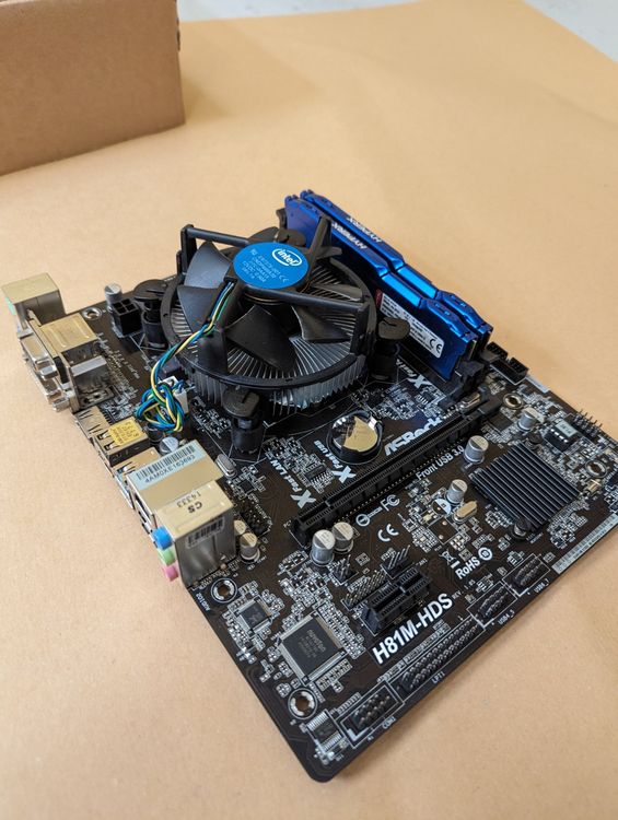 Intel i7-4790, 8GB RAM, AsRock Mainboard (Gebraucht) in Winterthur für ...