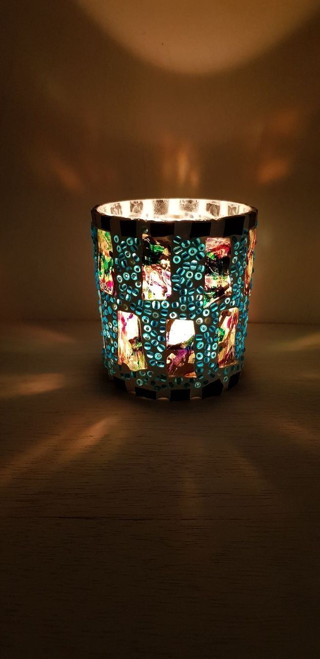 Portacandele: Wandlicht Mosaik – Nuovo e nell'imballaggio originale da Kirchberg SG venduto da PharaoShop 2
