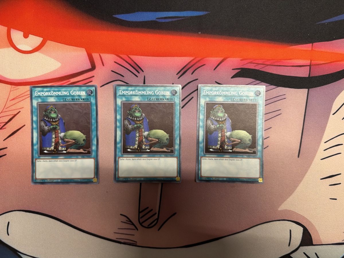 Yugioh Cartes à collectionner: Yugioh Emporkömmling Goblin 3 Stück – D'occasion à Arbon par ids