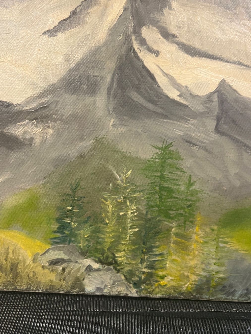 Gemälde: Grande huile sur toile signée – Gebraucht aus Genève von Qanil77 5