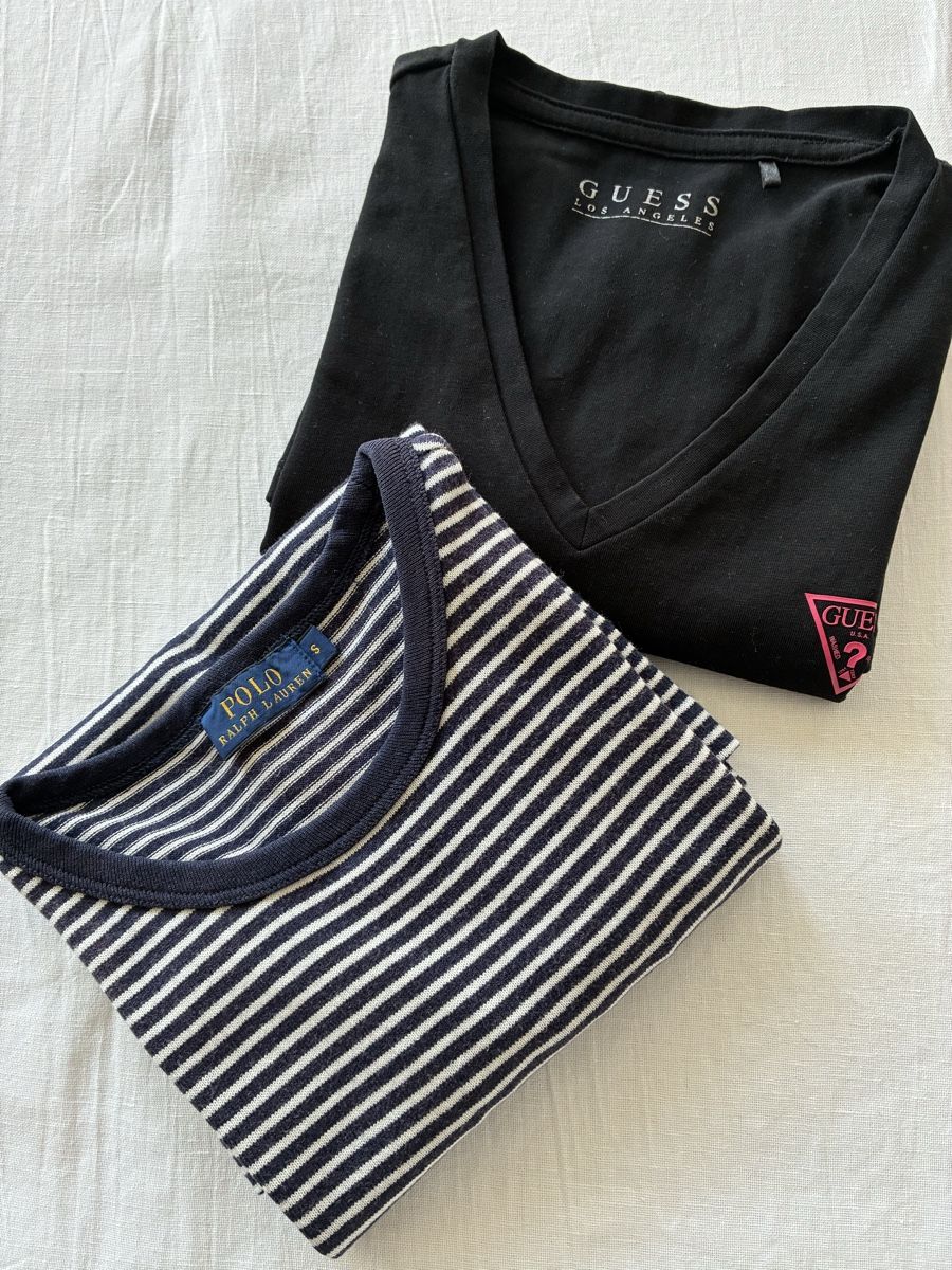 Ralph Lauren T-shirt: T-shirt Polo RL + Guess – Usato da Muralto venduto da eva_bjp2
