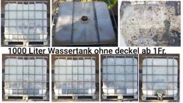 1000liter Wassertank ab 1Fr
