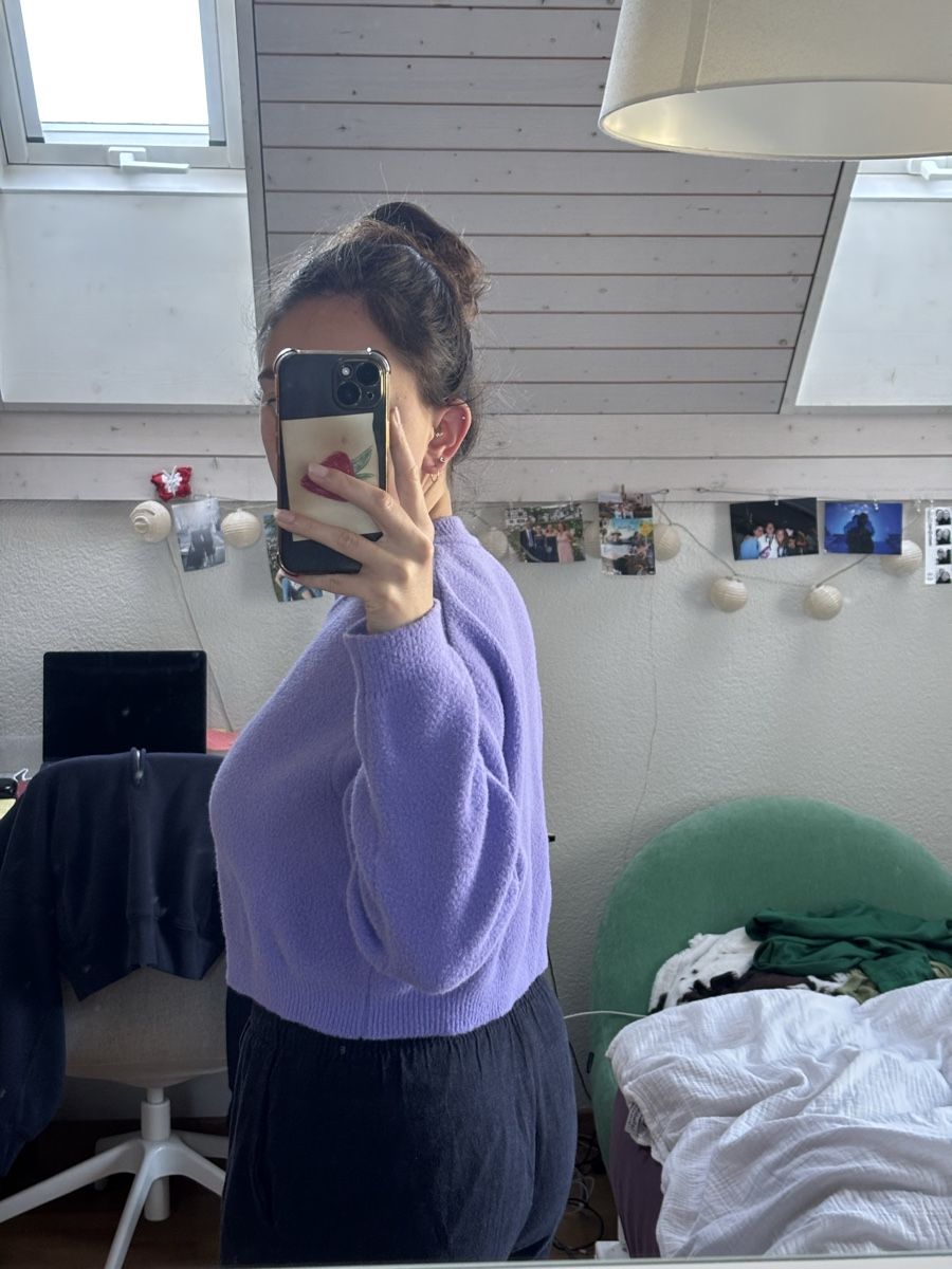 Zara Pullover & Sweatshirts: Zara Strickpullover, Lila, Grösse M – Neu (gemäss Beschreibung) aus Ehrendingen von can_n7gv 2