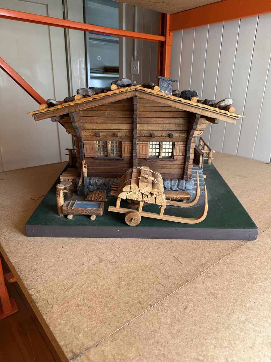 Kit di modellismo & Modellini statici: Alphüttli handgefertigt aus Holz – Nuovo (secondo la descrizione) da Matten b. Interlaken venduto da K.Knecht