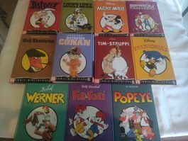 11 Comic Bibliothek Bücher Sammlung in gutem Zustand