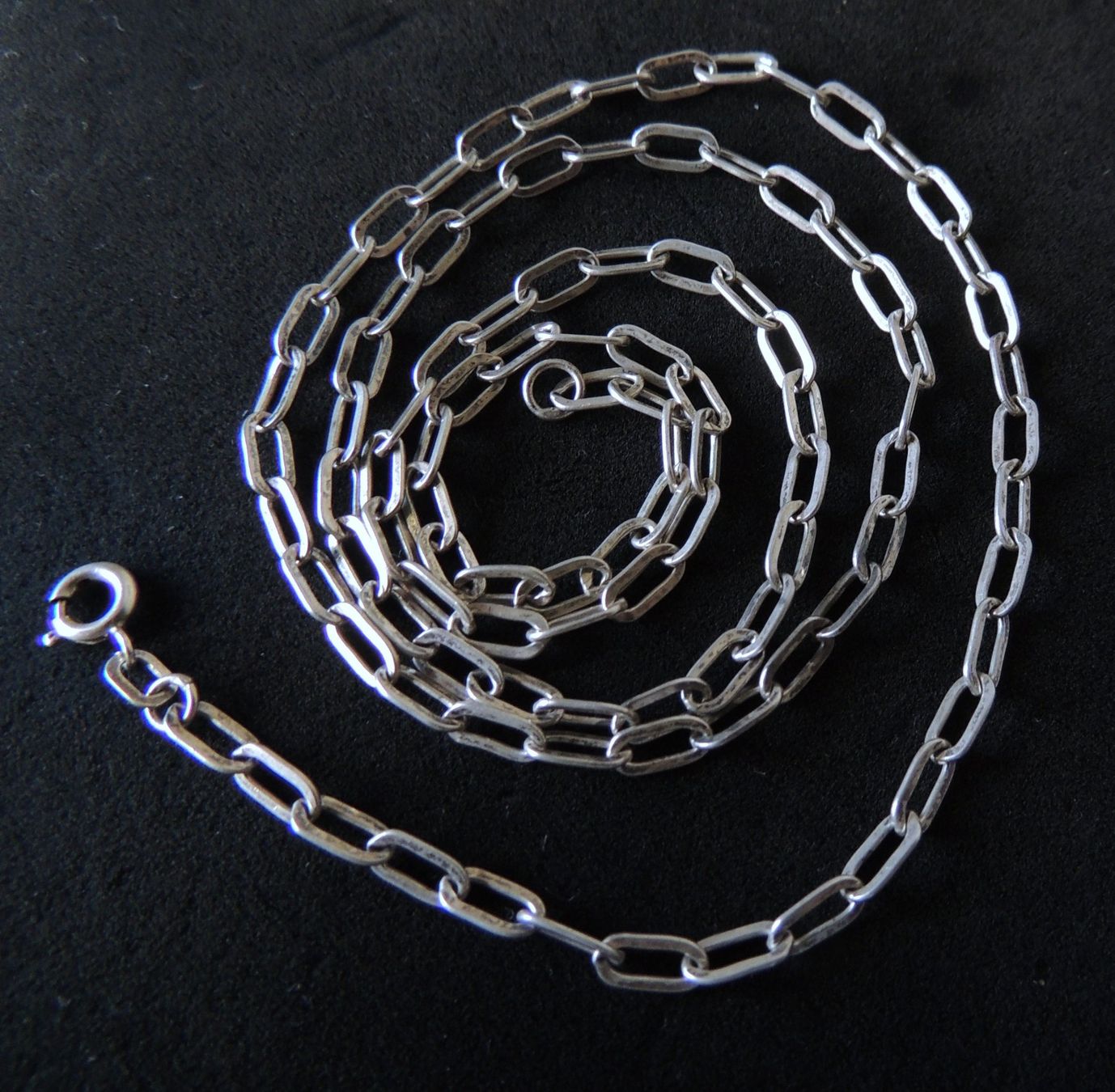 Catenine: Silber 800 Anker Halskette 60 cm / 3,5 mm – Usato da Waldenburg venduto da schaller707 1