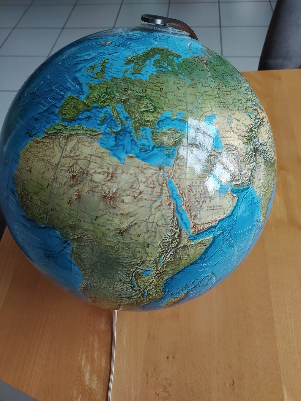Altro in Decorazioni & Accessori: Topographischer Globus – Usato da Eschenbach venduto da Maurice11