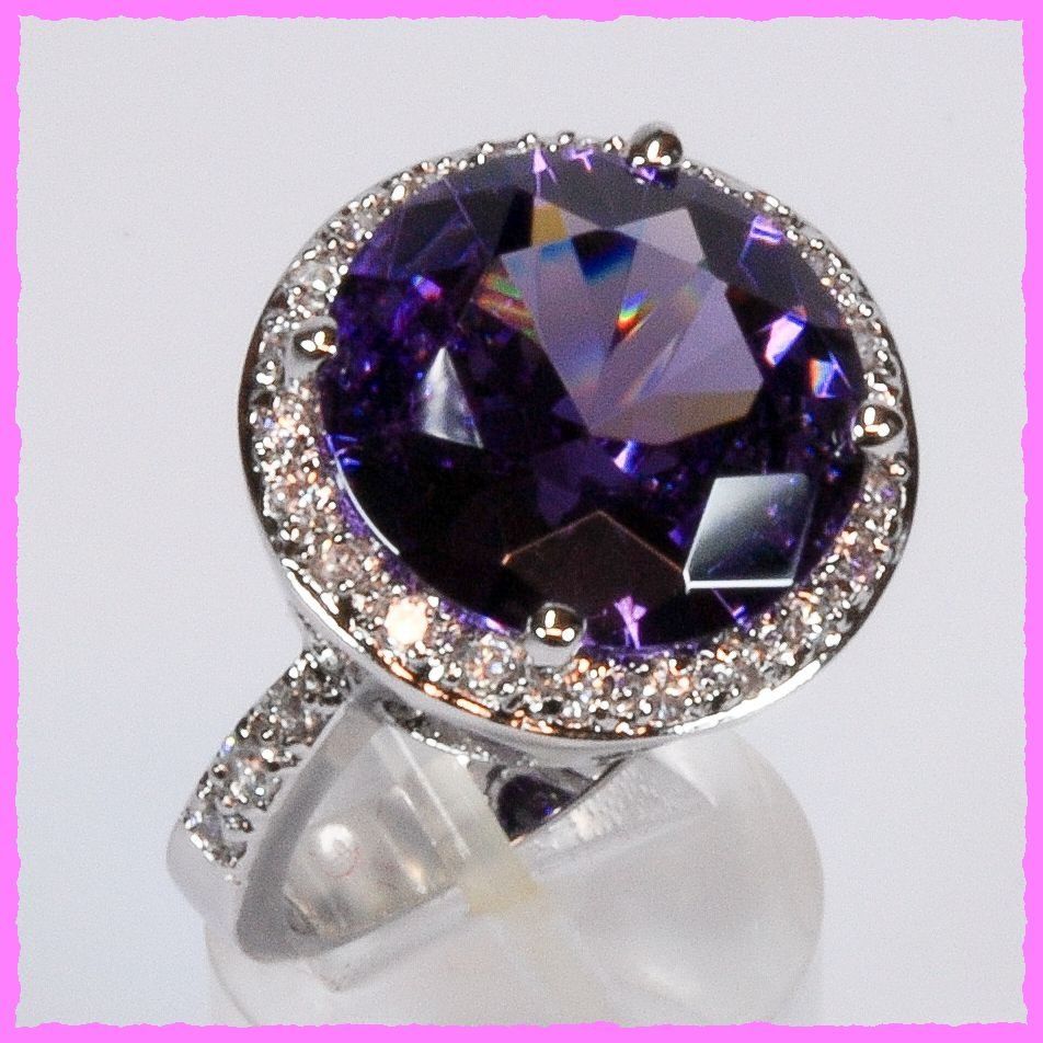 Anelli: Wow, Ring mit grossem Zirkonia – Nuovo e nell'imballaggio originale da Oberglatt ZH venduto da Diamond-Girl