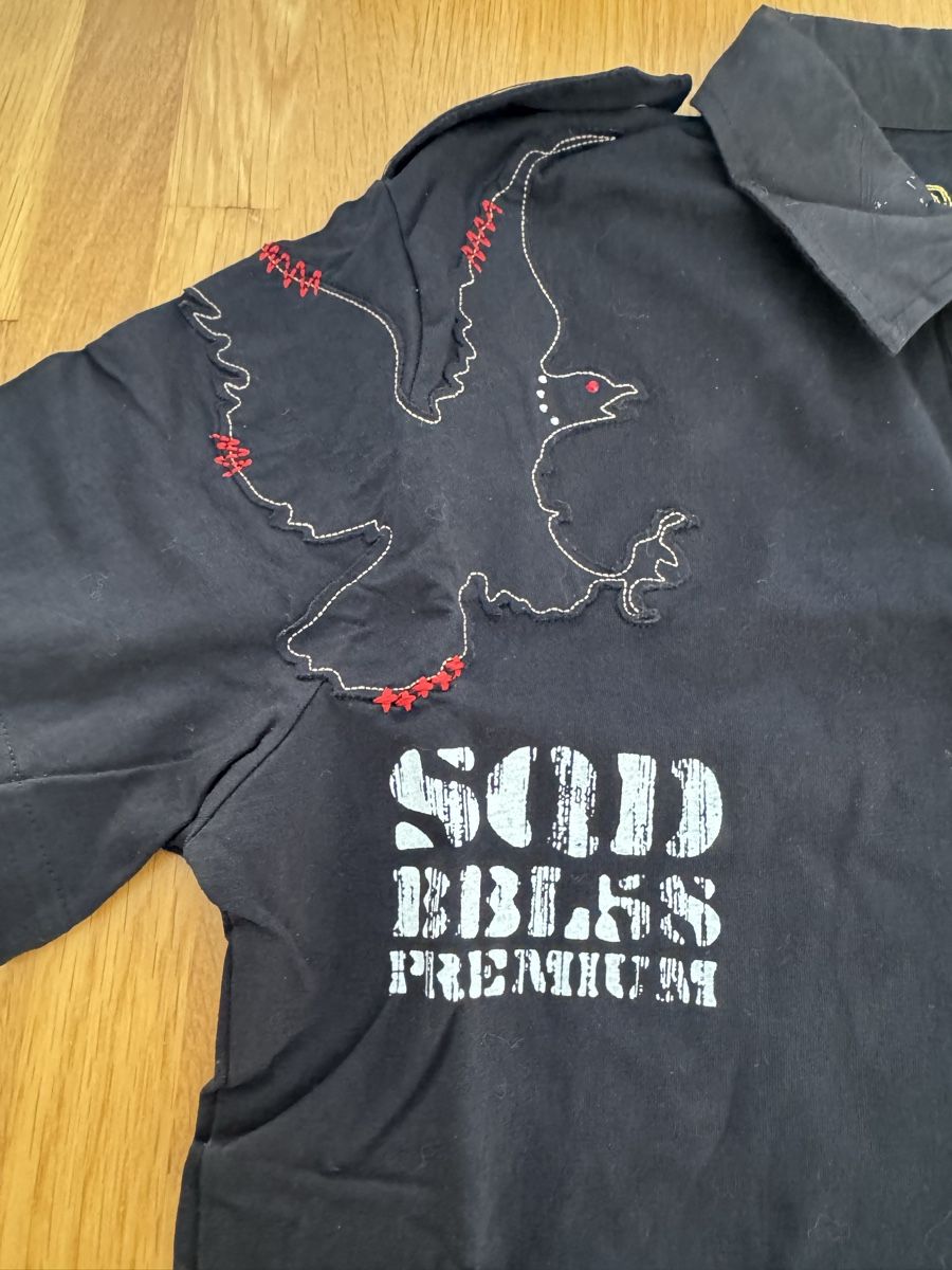 Polo-Shirts: Polo nero con aquila nuova  – Neu (gemäss Beschreibung) aus Someo von sam_hg7j 1