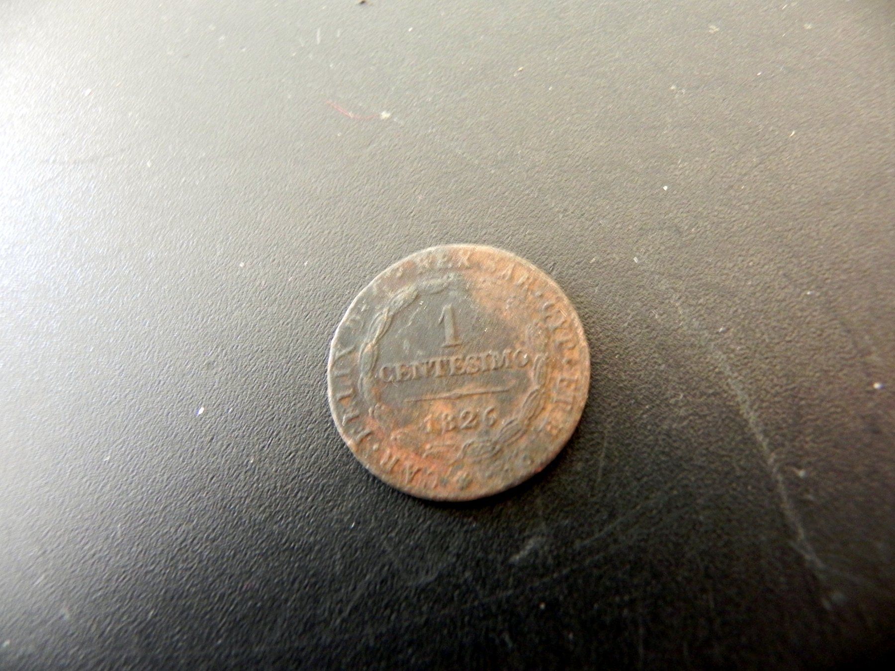 Tutti le monete: Piemont Sardinien 1 Centesimo 1826 – Usato da Biel/Bienne venduto da Gogolozi