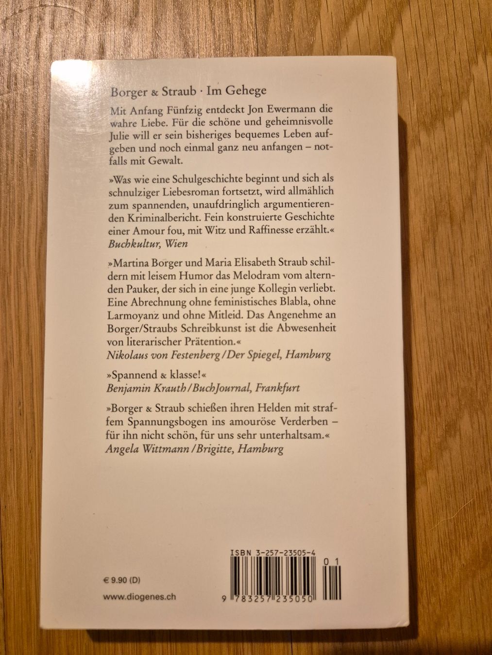 Bücher: Borger & Straub Im Gehege, Roman – Gebraucht aus Bern von miruslav 1