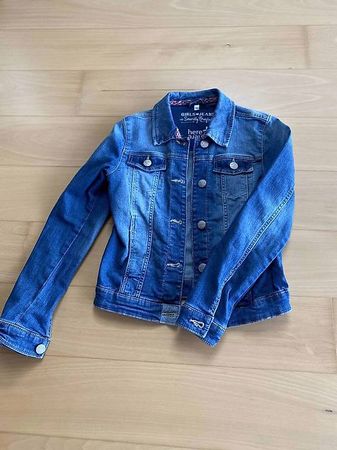 Veste jeans fille 6-8ans 134 neuves