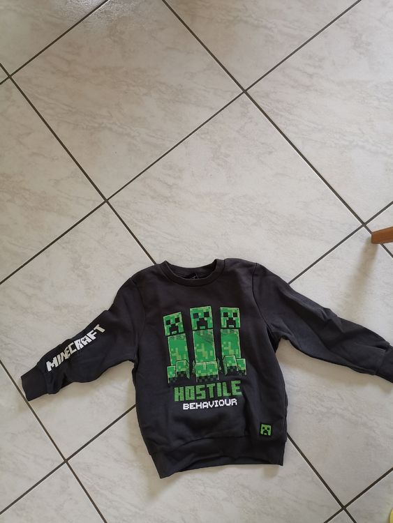 Minecraft Pullover Gr. 110 c&a (Neu (gemäss Beschreibung)) in Pratteln ...