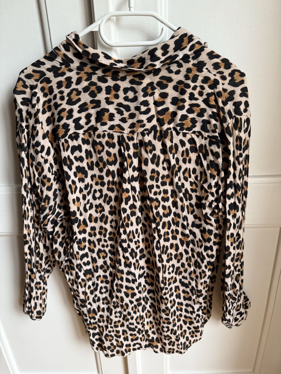 Zara Camicette: Leopard print Shirt - Zara - Size M – Usato da Genève venduto da jul_5xsn 4