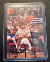 NBA Michael Jordan Upper Deck MJ Timeline Card
