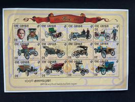 GAMBIA  Ford 1993 History Superblock ** Luxus (C626)