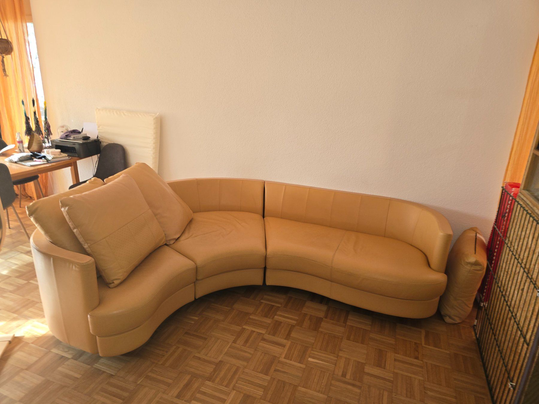 Sofas: Sofa Echtleder – D'occasion à Bätterkinden par kdf1291