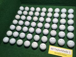 60 Golfbälle Taylor Made (sehr schön)