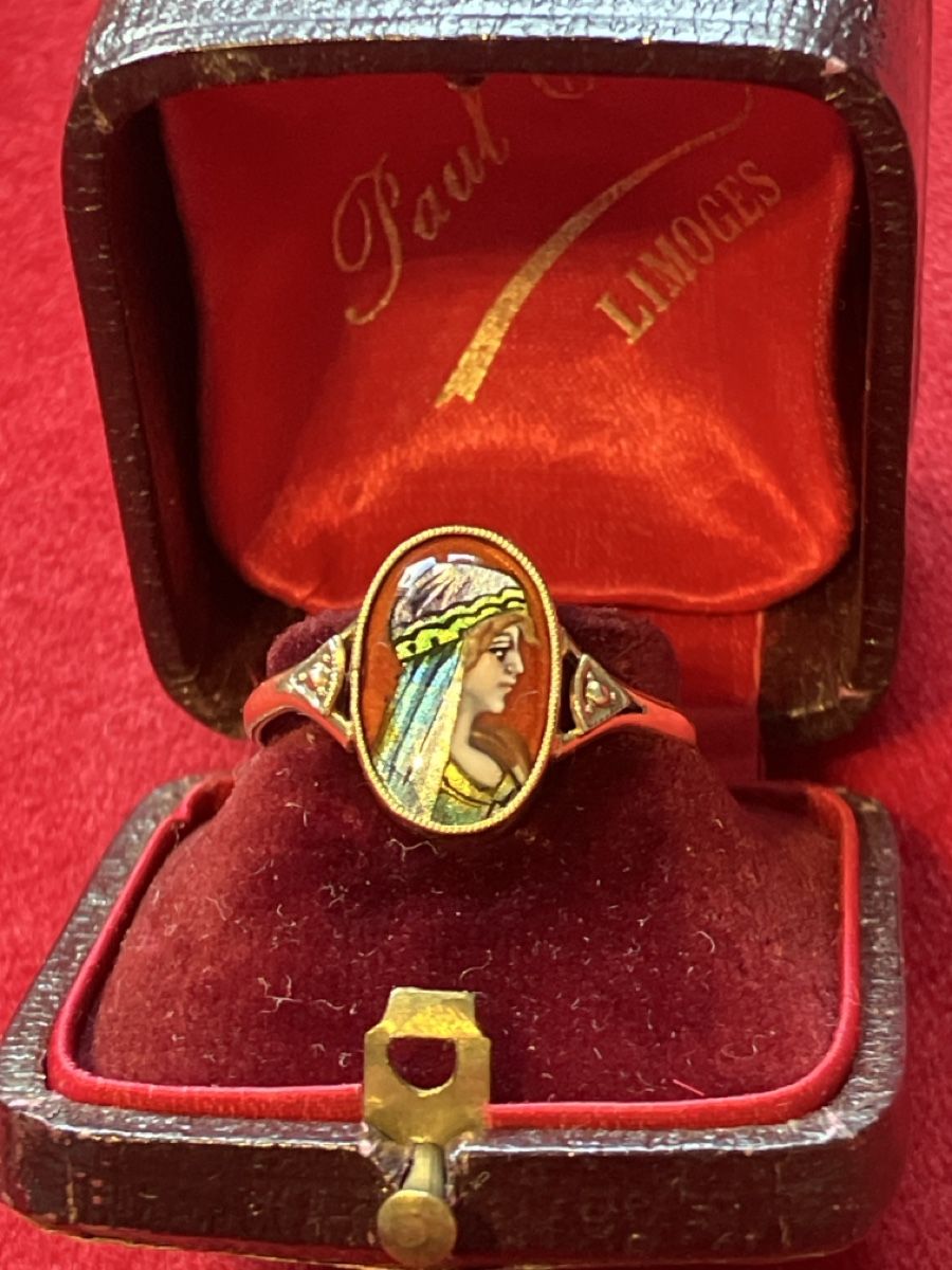 Anelli: Antiker double Goldring Grösse 57 – Usato da Muralto venduto da jac_hkz5