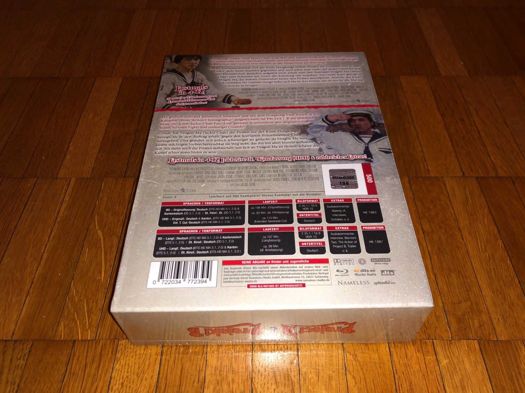 Alle DVDs: Project A & B - SCHUBER-EDITION - UNCUT – Neu und originalverpackt aus Basel von havsok 1