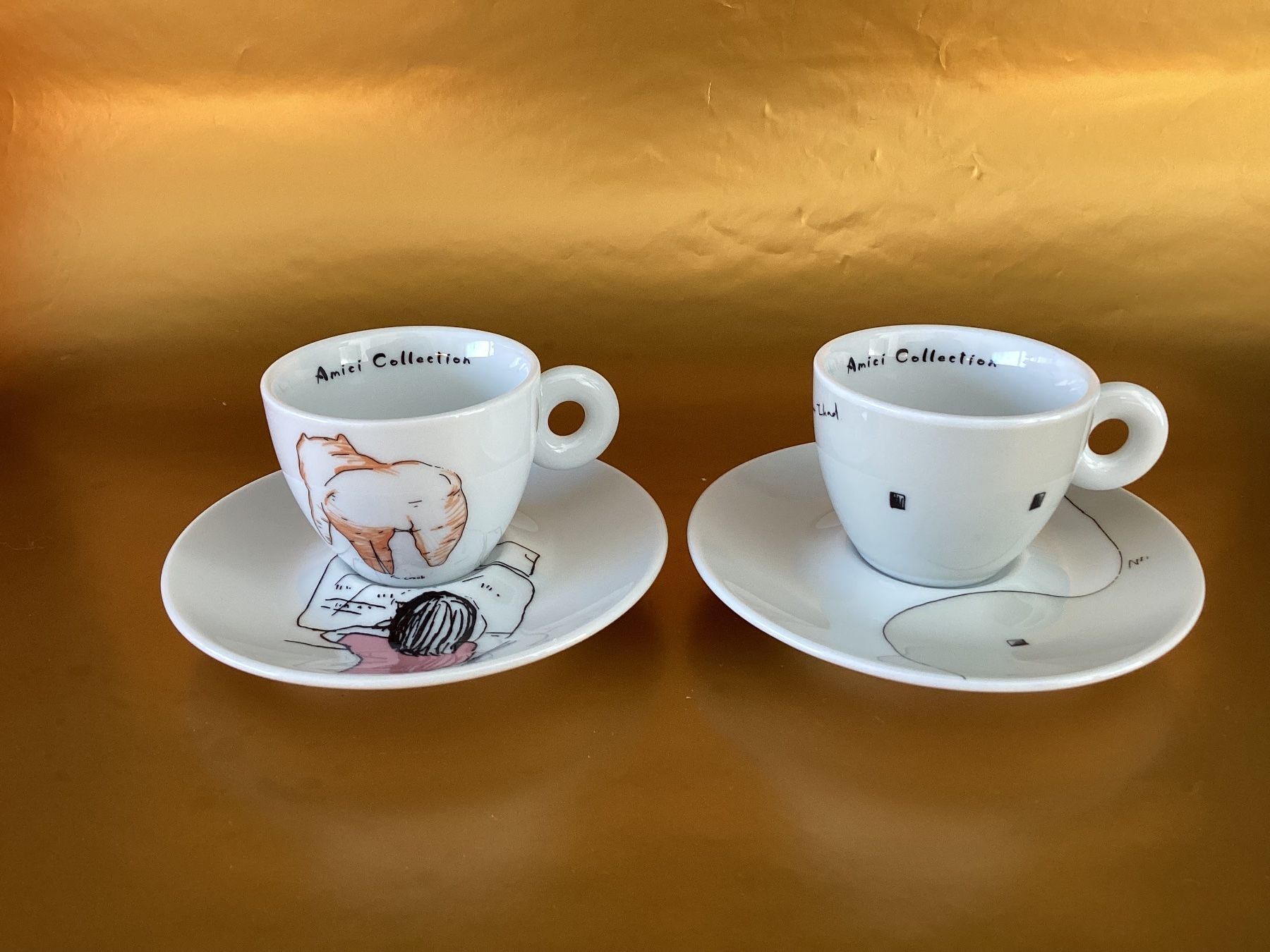 Amici Tassen: Amici / 2 Espresso Tassen / Rosenthal – Gebraucht aus Beinwil am See von kae_gh7c