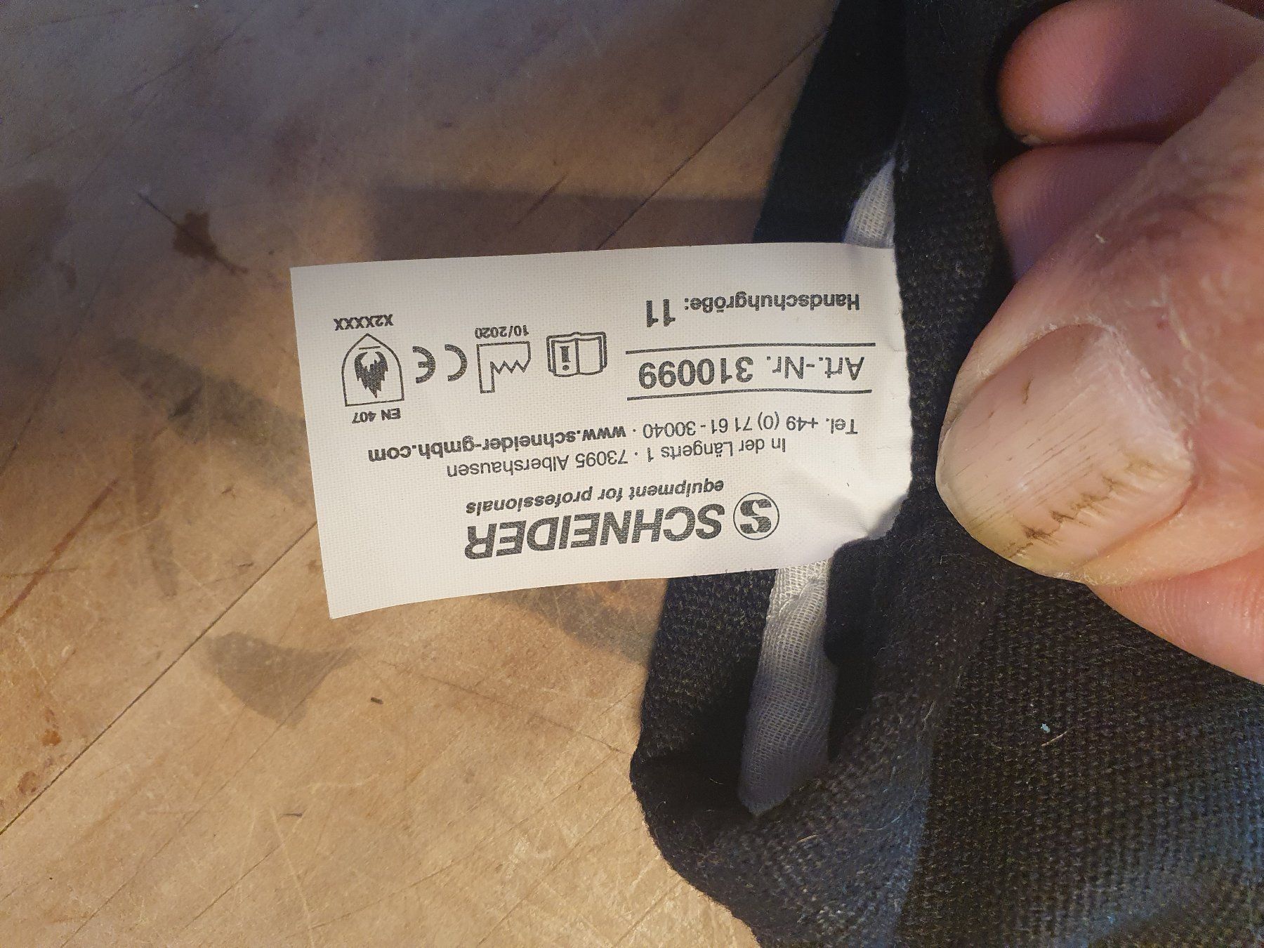 Guanti & manicotti: Schneider Grillhandschuh grösse 11 – Usato da Zürich venduto da loosebone 2