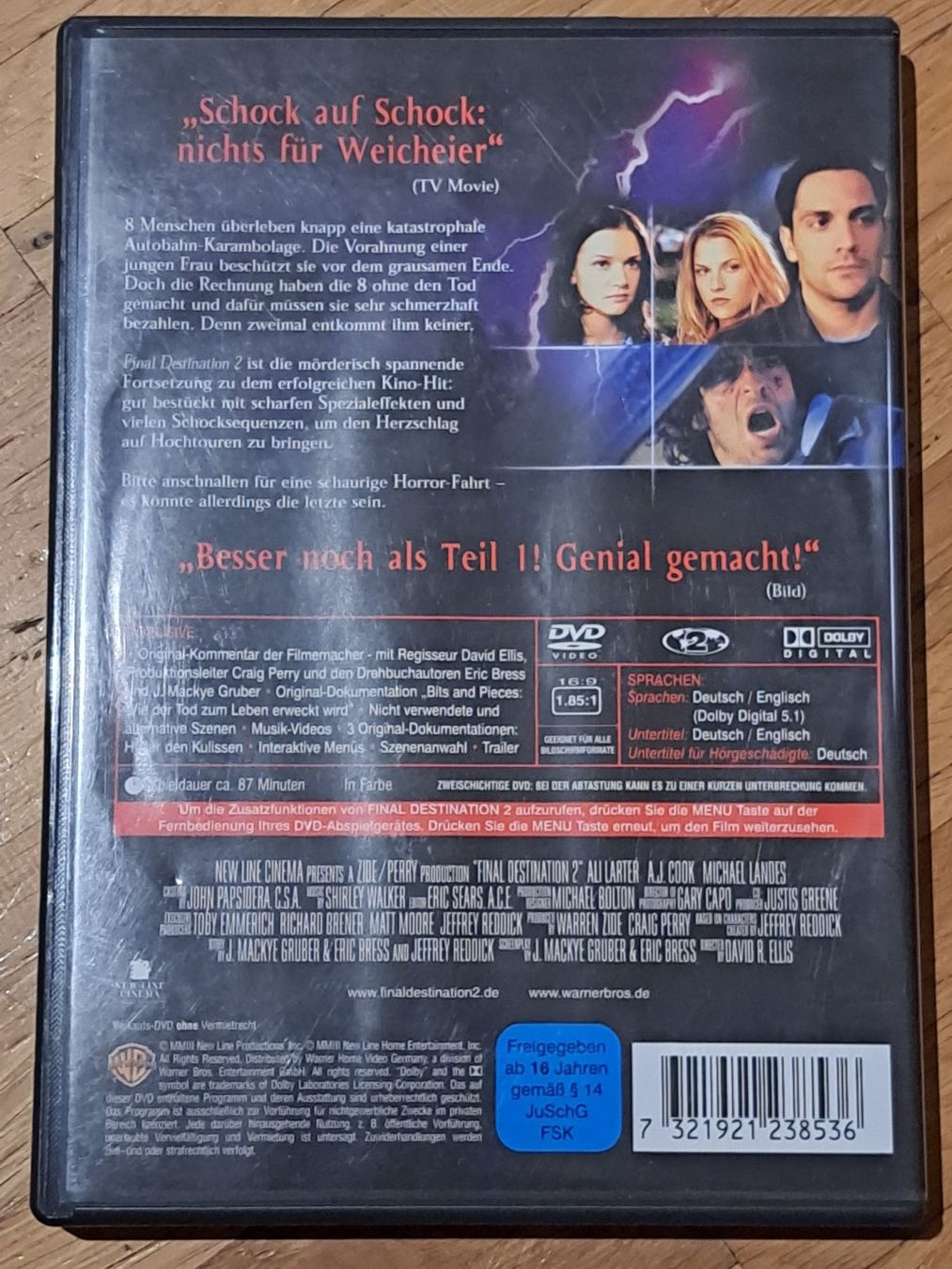 Tutti i DVDs: Final Destination 2 – Usato da Wallisellen venduto da Sawr 1
