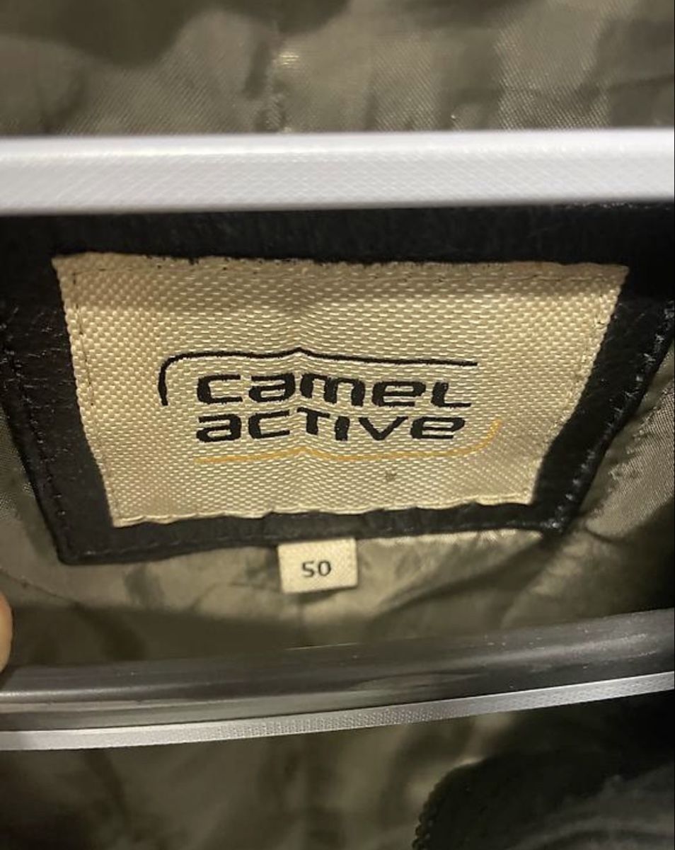Camel Jacken: Camel Lederjacke Herren Gr 50 Schwarz NEUWERTIG – Neu (gemäss Beschreibung) aus Hitzkirch von DM_7 2