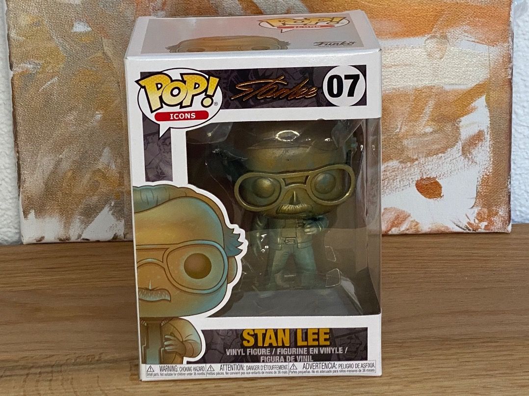 Funko Statuette: Funko Pop - Stan Lee #07 – Nuovo e nell'imballaggio originale da Oensingen venduto da CSCollectors