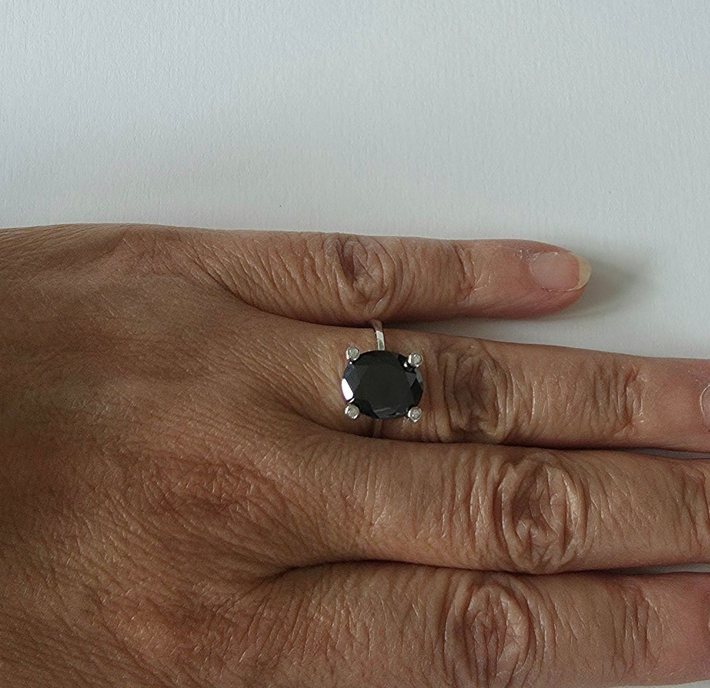 Anelli: Silber 925 Onyx Ring - Neu – Nuovo e nell'imballaggio originale da Uetikon am See venduto da Coralreef 7