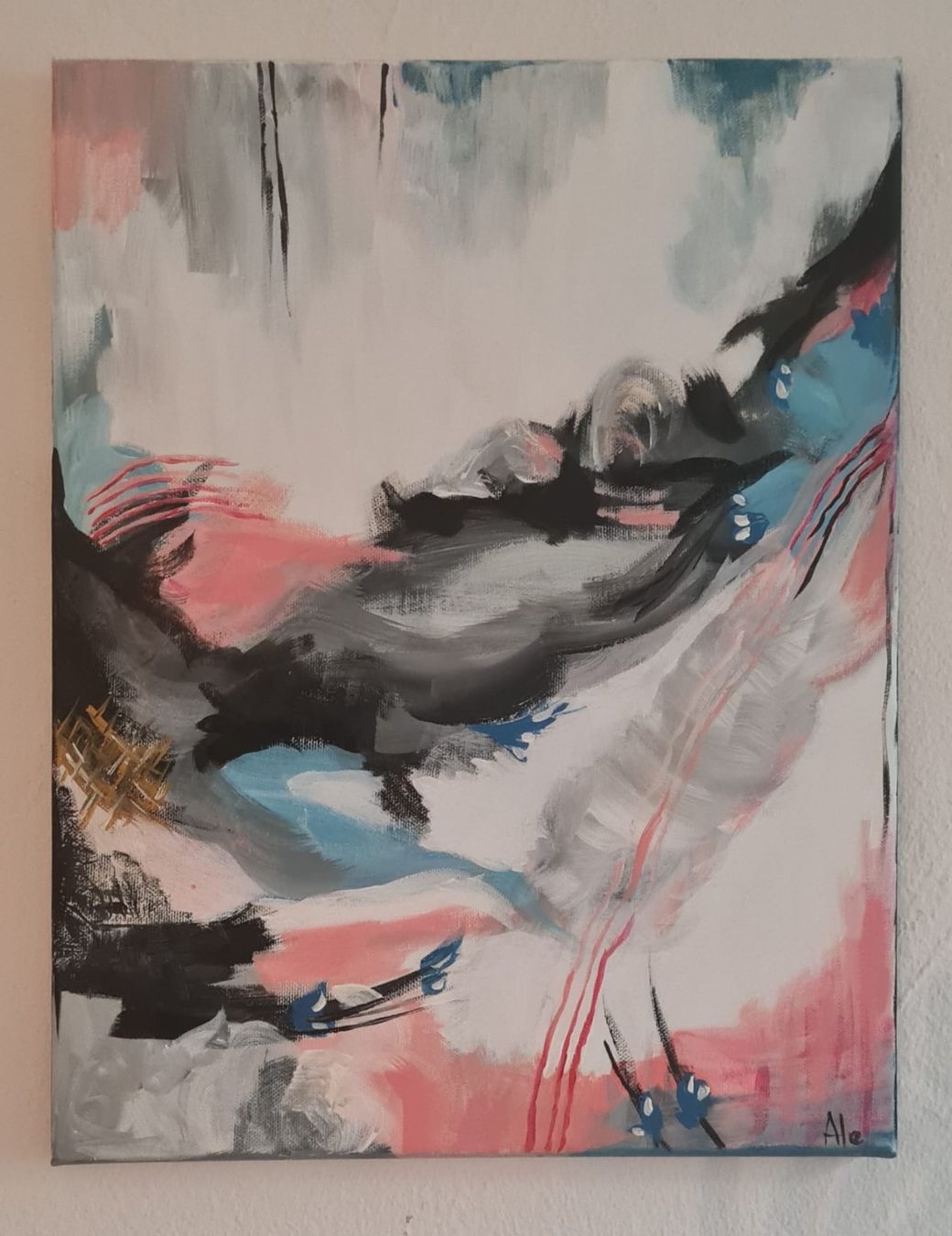 Dipinti: Original Acrylbild "Universe 1" 42x30 cm – Nuovo (secondo la descrizione) da Zürich venduto da Ale_2bly