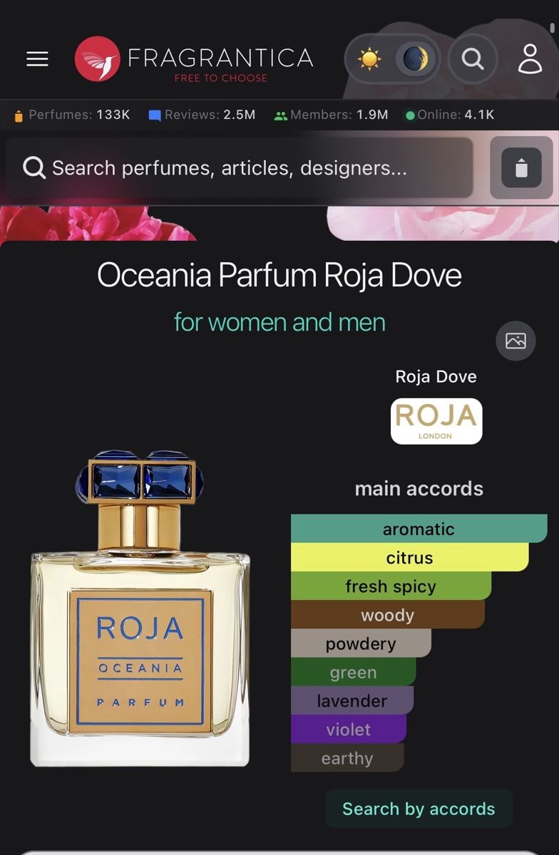 Roja Profumi & Eau de Toilette: Roja Dove Oceania Perfume 2ml – Nuovo (secondo la descrizione) da Stäfa venduto da bambinas 1
