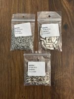 3 Säckli mit Karabiner und Oesen für Ketten basteln - Neu