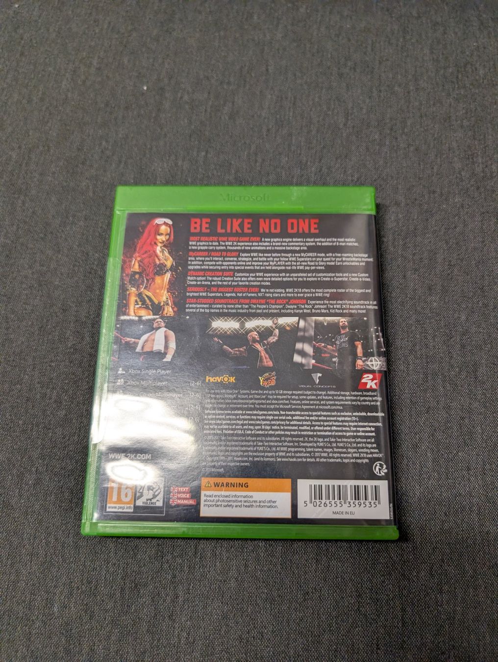 Giochi: W 2K18 Microsoft Xbox Series x / one – Usato da Giubiasco venduto da Ticinerd 1