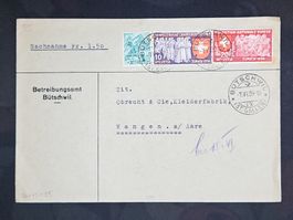 CL23 Enveloppe + Timbre Suisse 1939