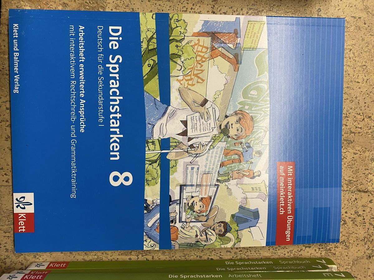 Bücher: Sprachstarken 8 – Gebraucht aus Morschach von Big190