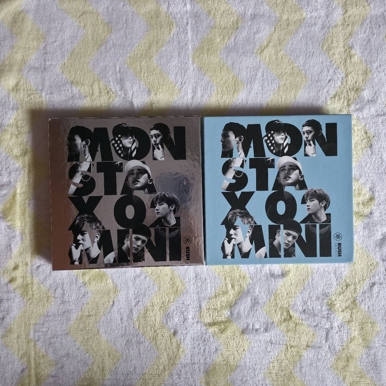 CD: MONSTA X - Rush & Rush Secret - 2 Album – Nuovo (secondo la descrizione) da Rancate venduto da sarah357