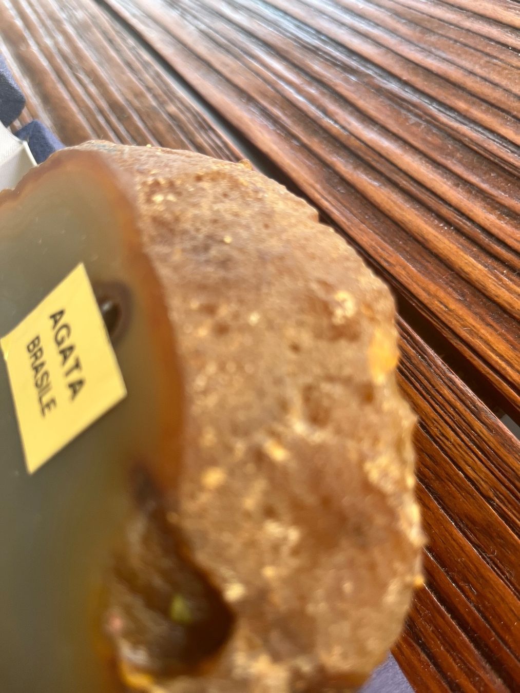 Minerali & Pietre curative: Achat Stein aus Brasilien – Usato da Davos Wiesen venduto da Roseli21 8