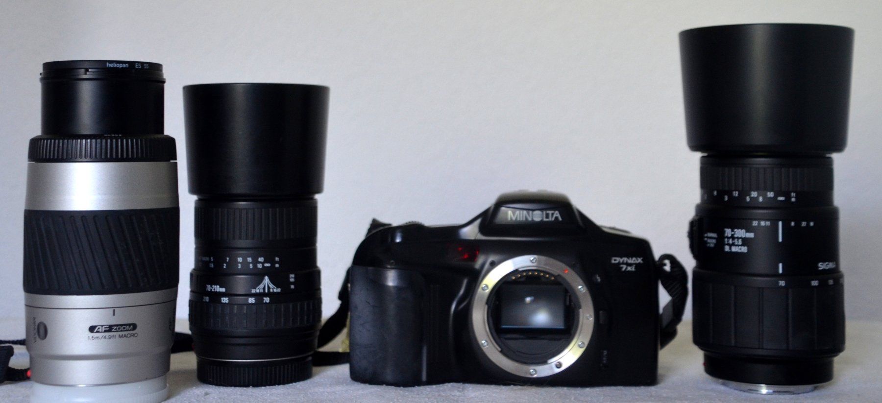 Minolta Objektive: 3 x Objektiv / objectif Minolta – Gebraucht aus Collonges von arashee