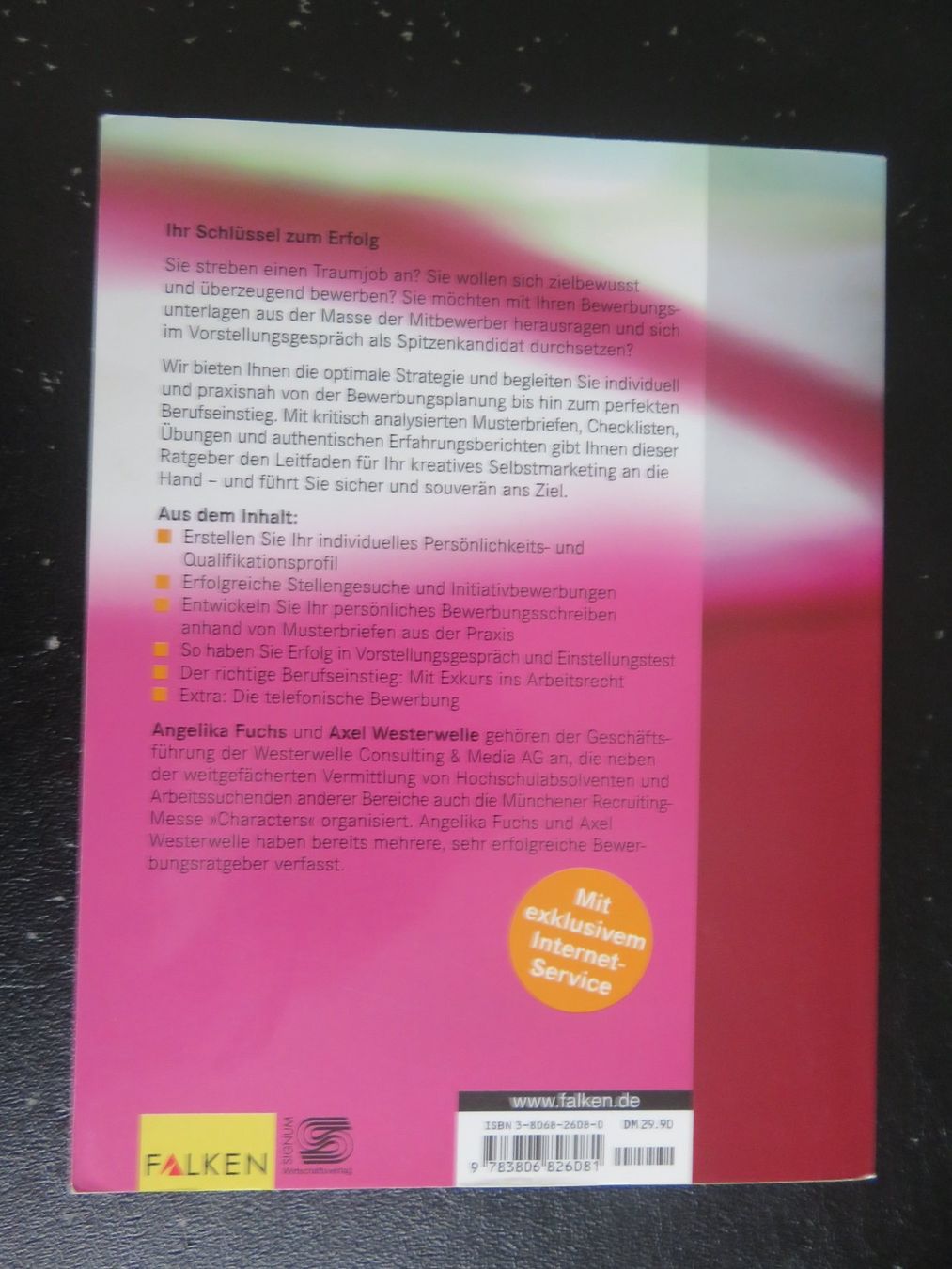 Bücher: Ratgeber "Wie bewerbe ich mit richtig" – Gebraucht aus Lachen SZ von peace0 1