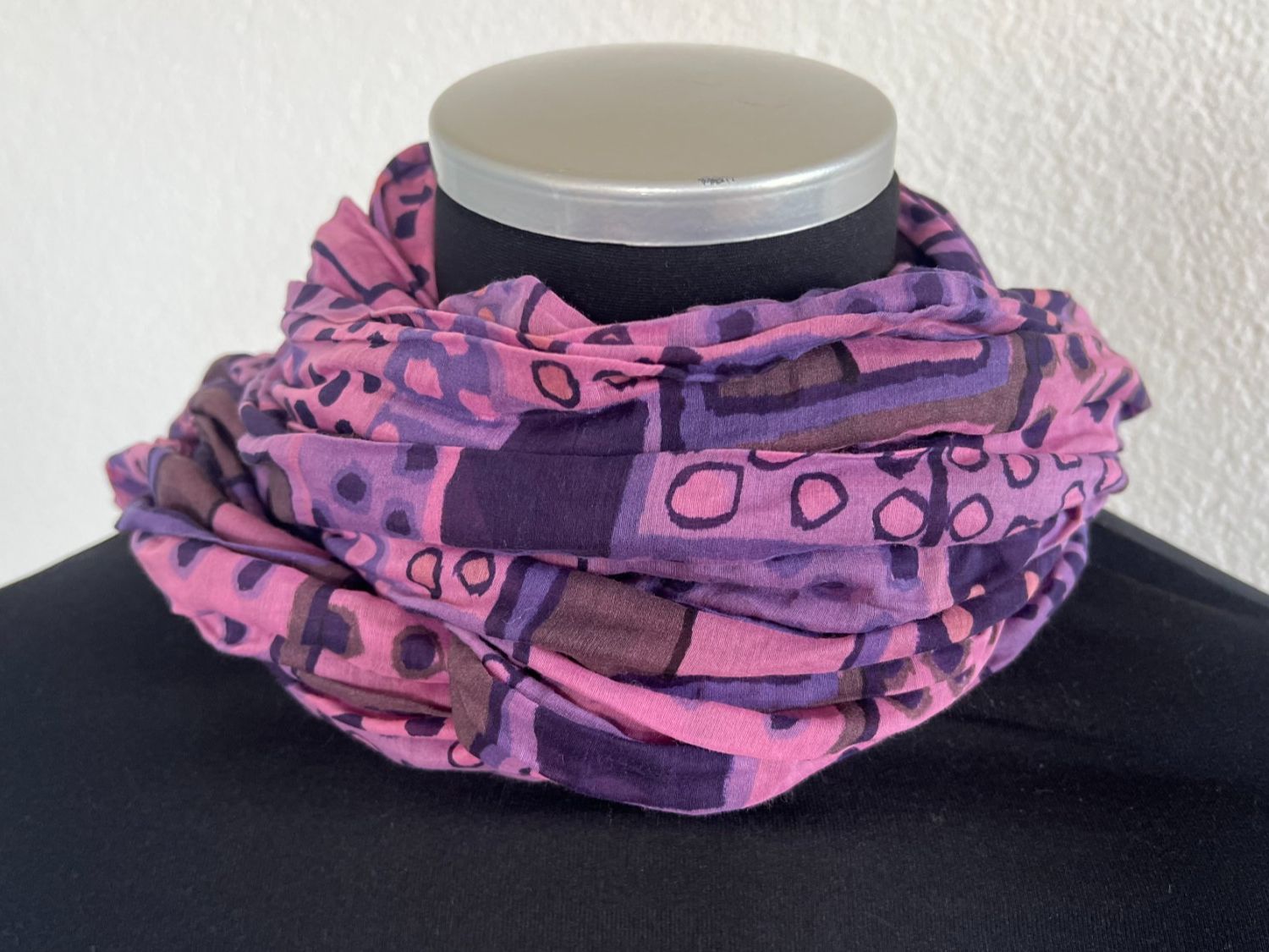 Colora Foulard & Sciarpe: Colora Schal, 27% Seide, Lila, NEU – Nuovo e nell'imballaggio originale da Worb venduto da farben20zauber