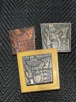 Basler Fasnachtsplaketten Satz 1965