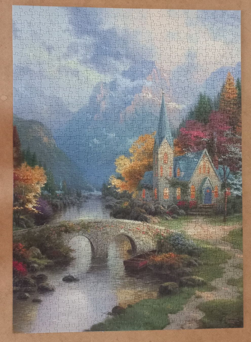 Puzzle: Thomas Kinkade Puzzle 1000 - Schmidt – Usato da Wettingen venduto da tonia3 2