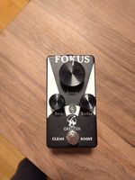 Greuter Focus. Gitarren Booster Pedal
