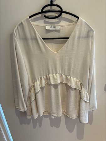 Weisse Bluse von Studio