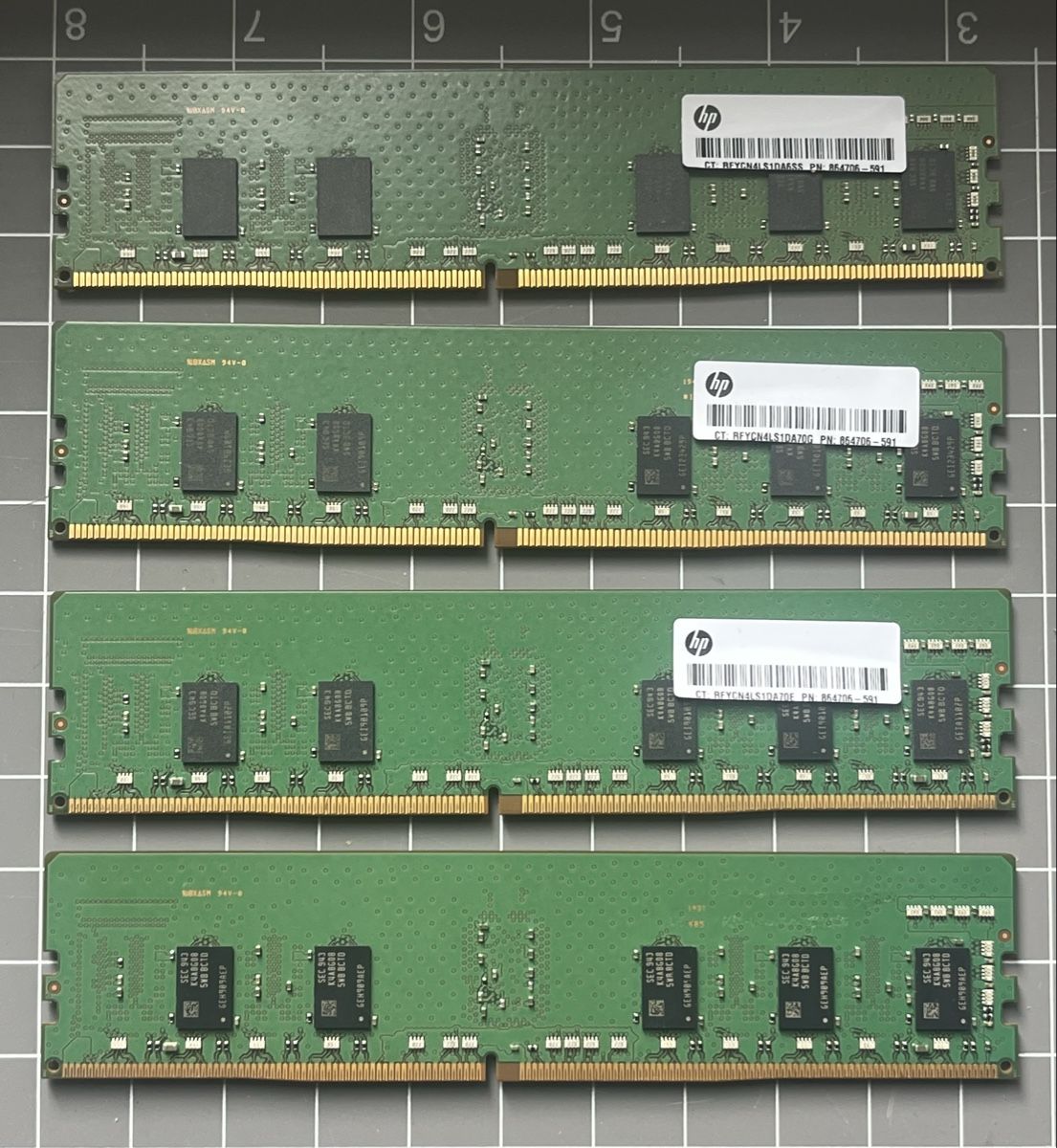 Hewlett Packard Memoria / RAM: RAM HP DDR4 8GB 2666V – Usato da Arosio venduto da pep_y2gj 2