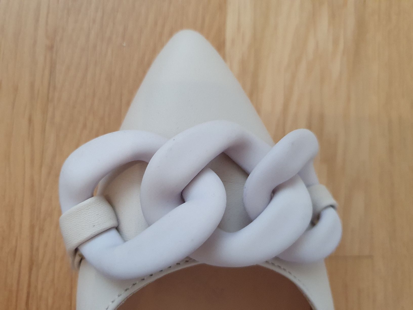 Damenschuhe: Lederballerina beige Grösse 39 – Neu (gemäss Beschreibung) aus Wettingen von __Dom__ 8