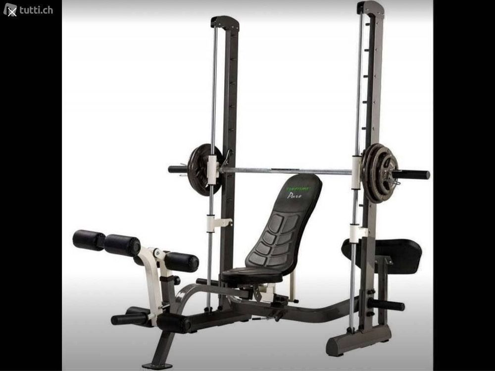 Schn ppchen Tunturi Pure Strength Smith Machine Hantelbank