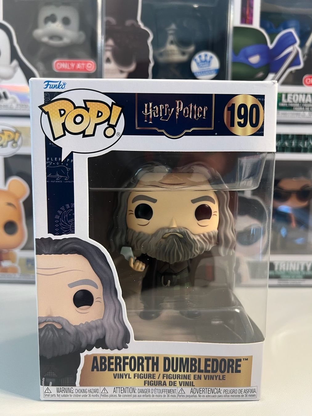 Funko Statuette: Funko POP! Harry Potter - Aberforth Dumbledore – Nuovo e nell'imballaggio originale da Le Mouret venduto da perfectbijou