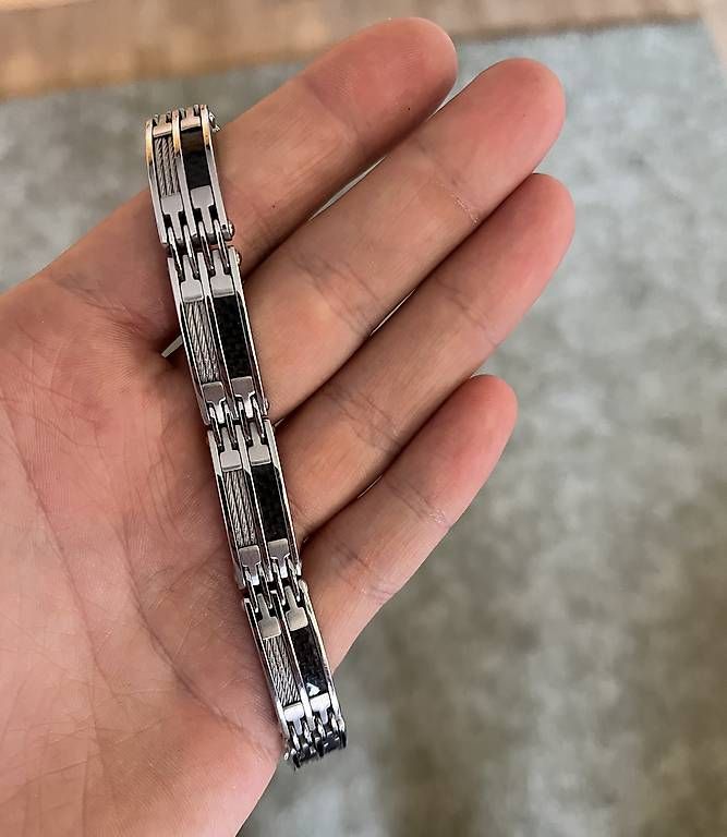 Bracciali & Braccialetti: Armband Männer - Stainless Steel – Usato da Basel venduto da Silenty9 1